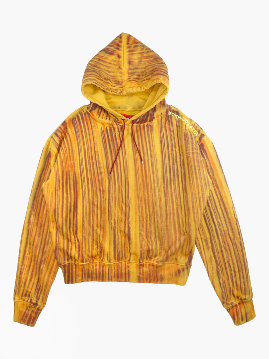 ECKHAUS LATTAHand-dyed hoodie