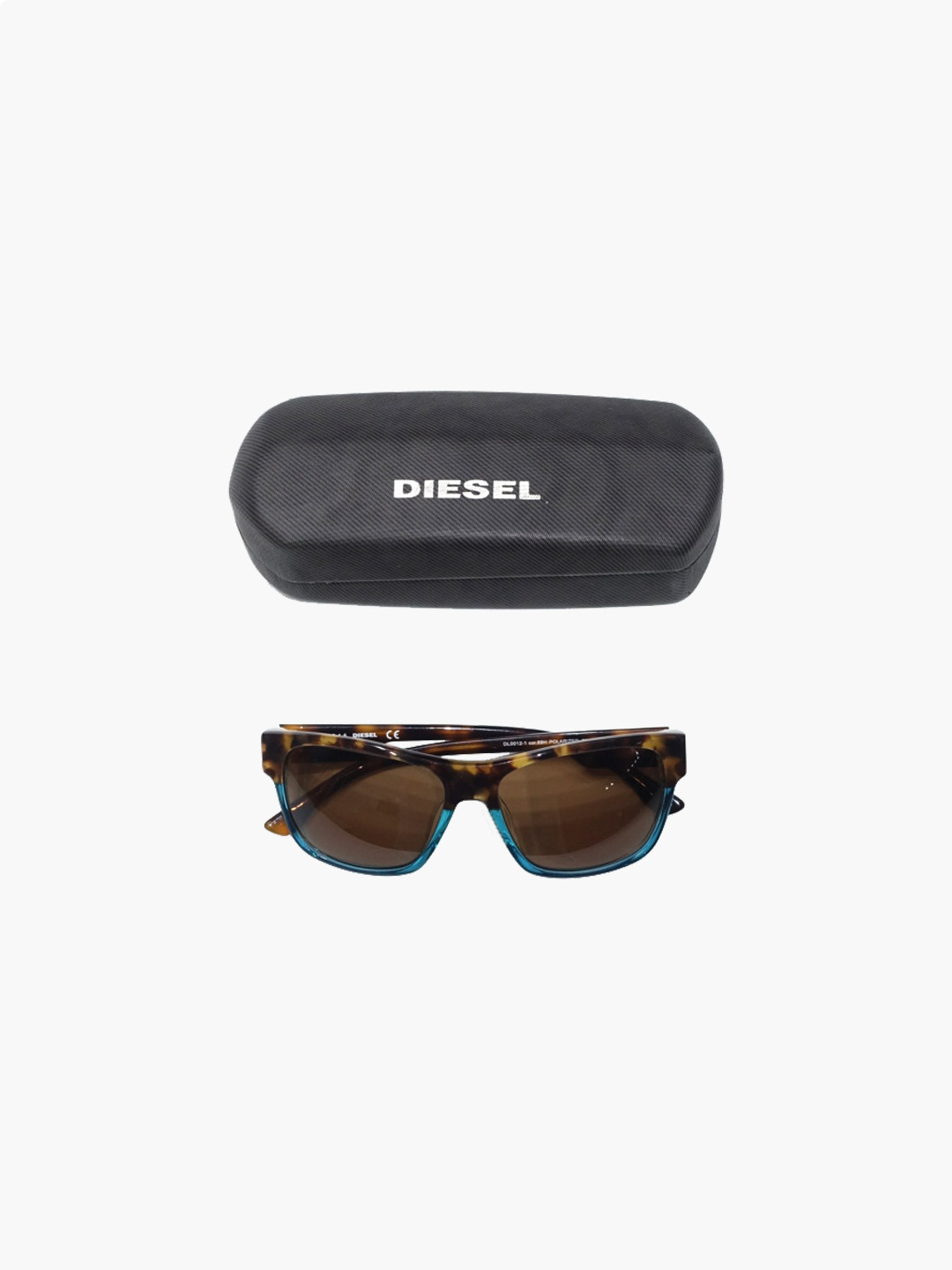 DIESELLeopard mix sunglasses