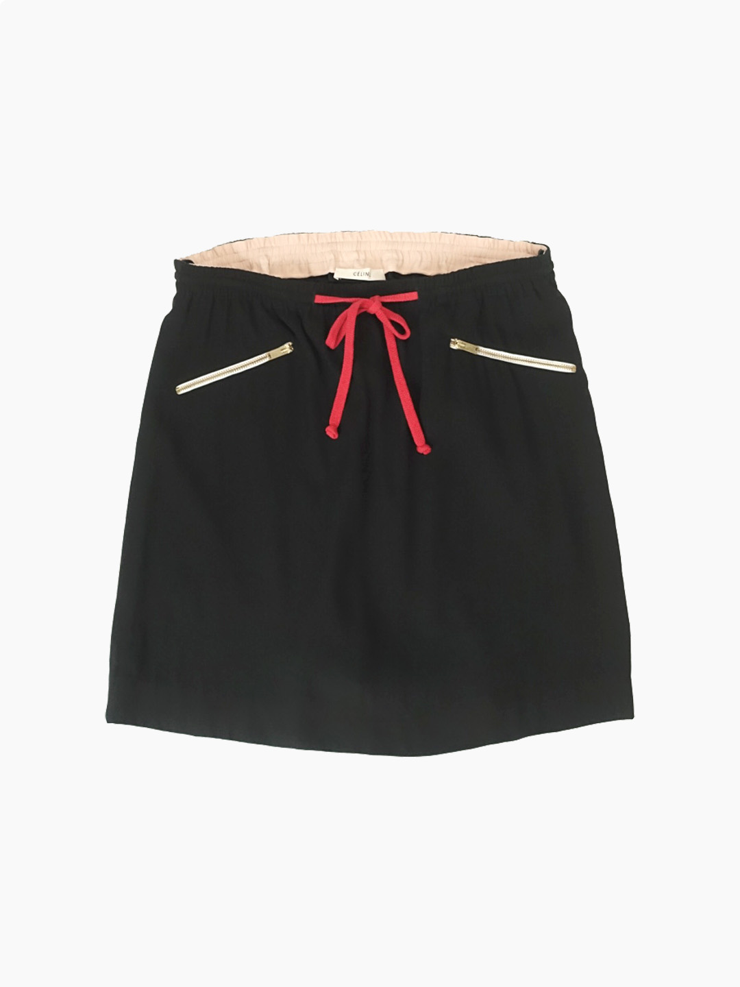 CELINEZipper banding skirt