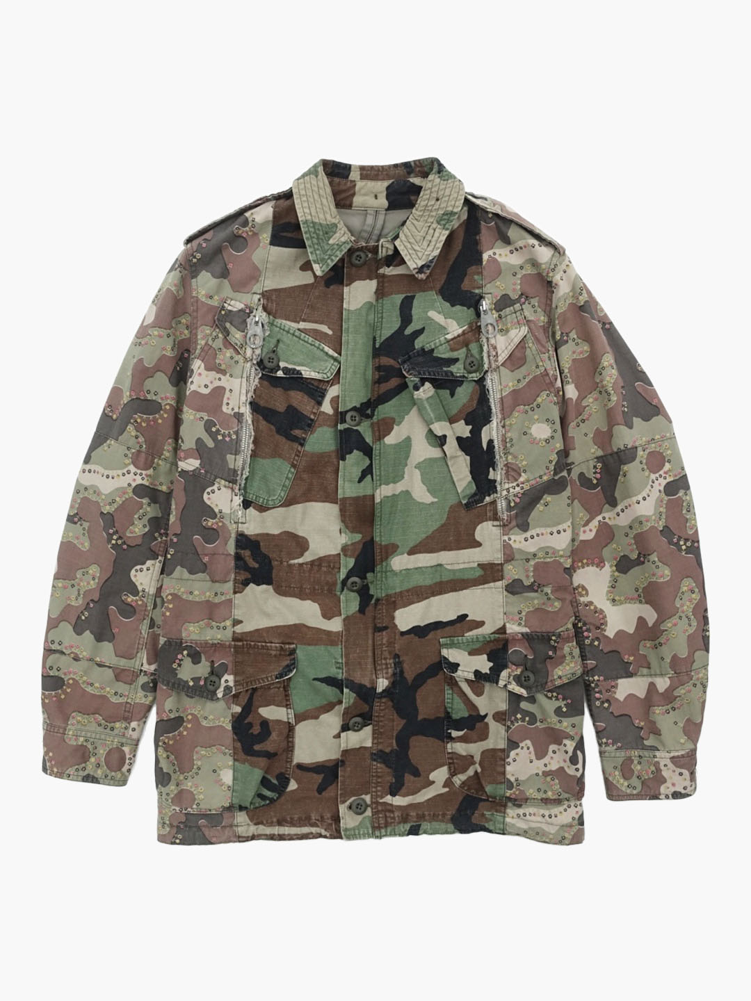 MIHARA YASUHIROReworked camouflage jacket