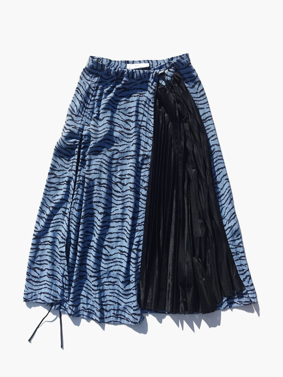 TOGA PULLA Zebra side pleats skirt